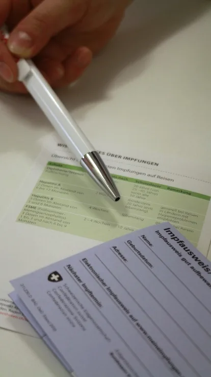 Impfpass Check hoch